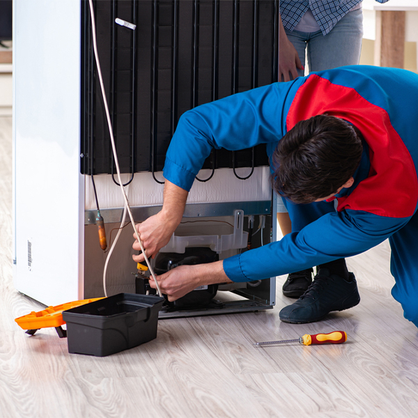 how much do you charge for refrigerator repair services in Montgomeryville PA